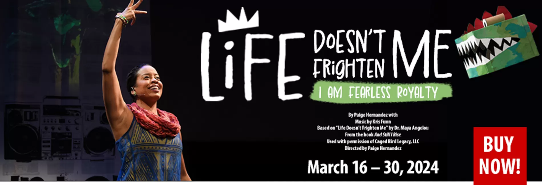 LIFE DOESN'T FRIGHTEN ME: I AM FEARLESS ROYALTY